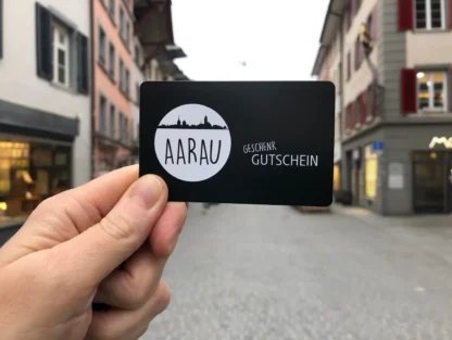 Aarau Geschenk Gutschein - 50 Franken